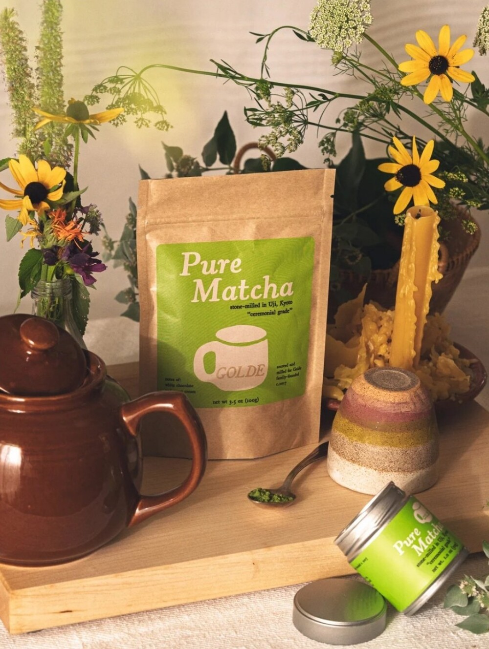 GOLDE Pure Matcha Green Tea Powder